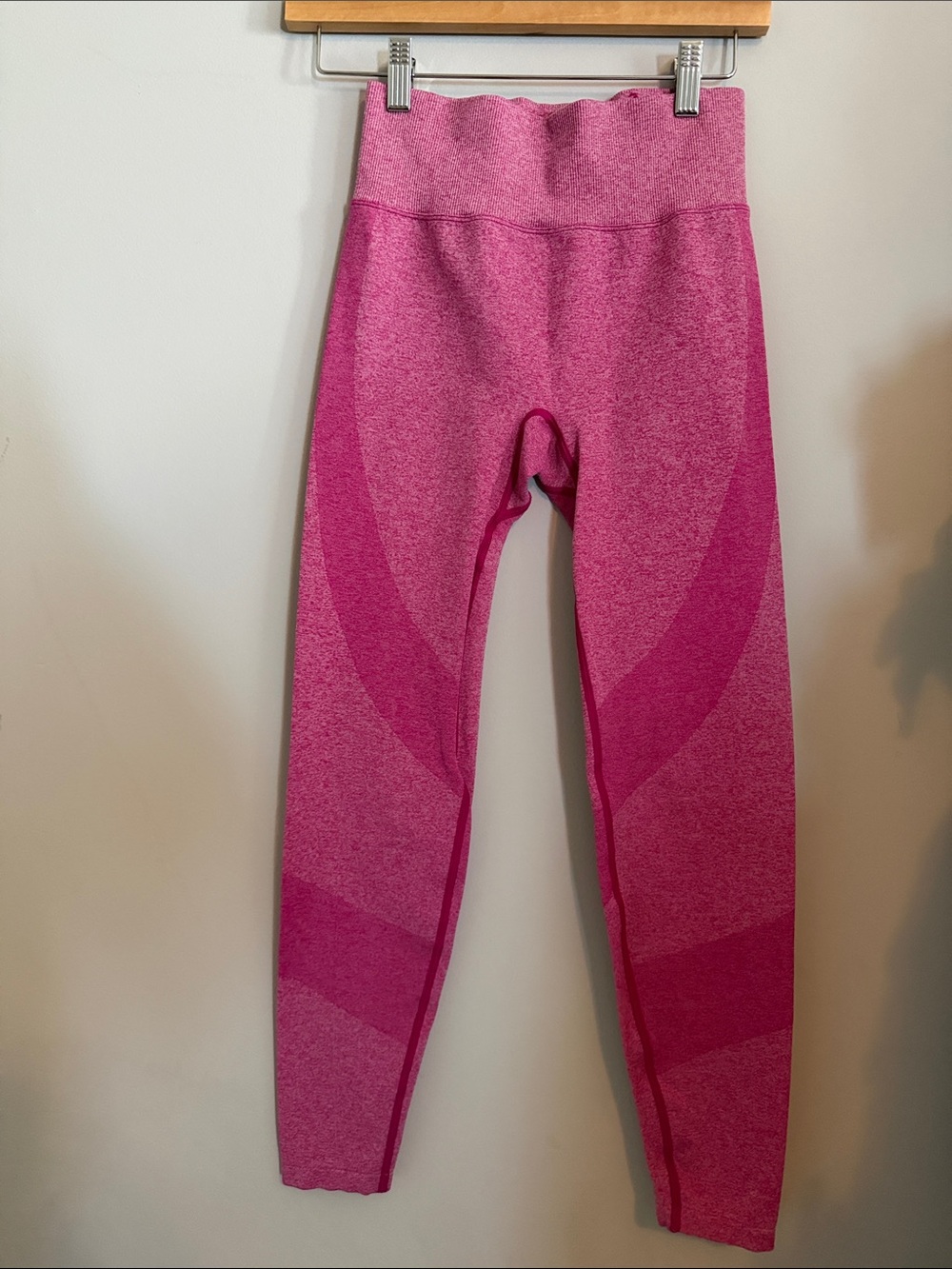 PINK Victoria's Secret Heathered Pink Seamless Kids Leggings